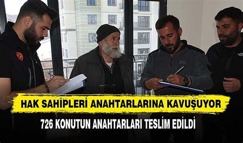 Hak Sahipleri Anahtarlarına Kavuşuyor GÜNDEM Afyon Türkeli Gazetesi Afyon Haberleri